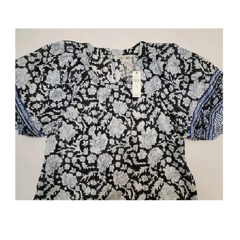 Anthropologie Saison De La Fleur Becca Blouse